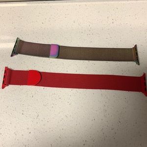 Apple stainless steel watch bands
